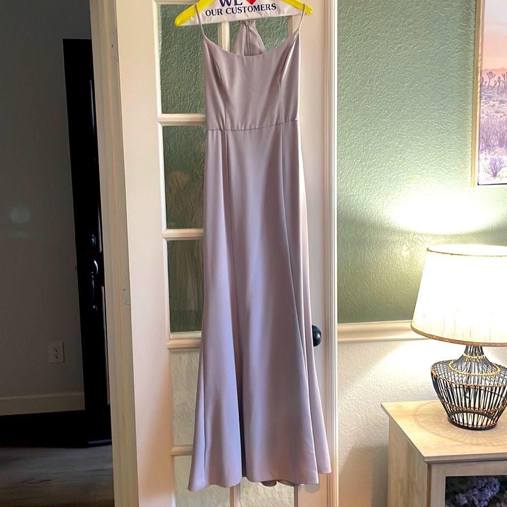 Soft purple Bridesmaid Dress